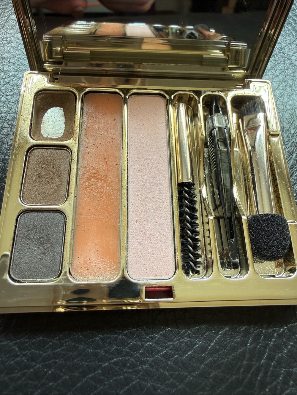 Clarins Pink and Brown Eyeshadow & Brow Palette